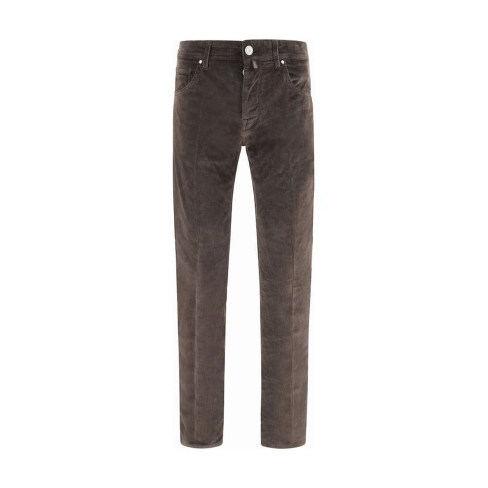 Jacob Cohen Brown Cotton Casual Men's Pants
